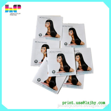 Embossed cheap mini books printing, brochures printing